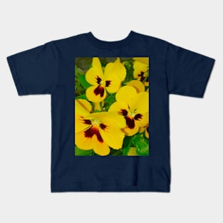 Yellow Violets Are My Sunshine Kids T-Shirt